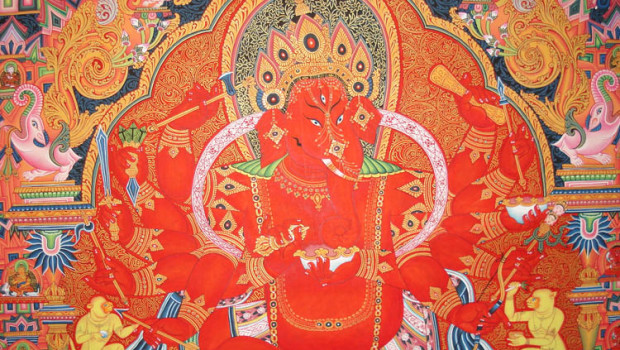 Ganesh Thangka Jason Louv Ultraculture