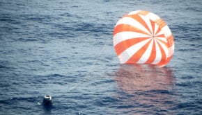 SpaceX Dragon Splashdown