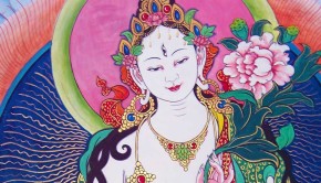 White Tara, a Buddha of Compassion