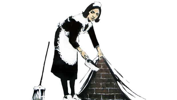 Banksy Maid