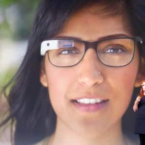 Google Glass on Display